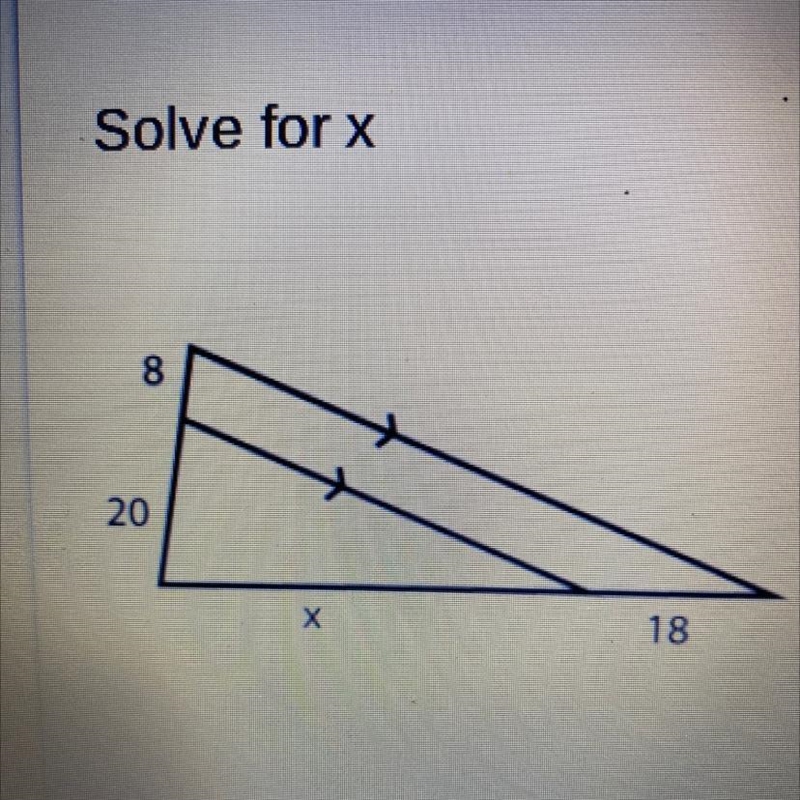 Solve for x. geometry-example-1