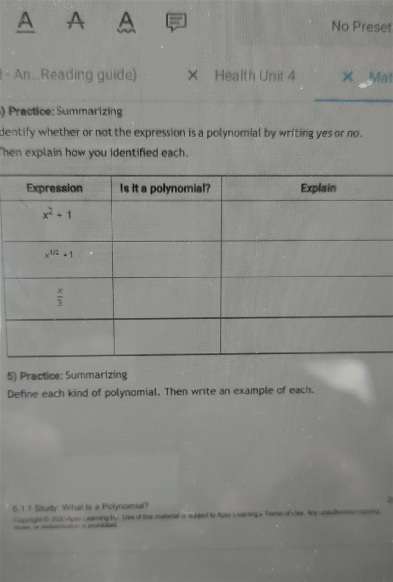 What are the answers to the attachment and how did you get that answer-example-1