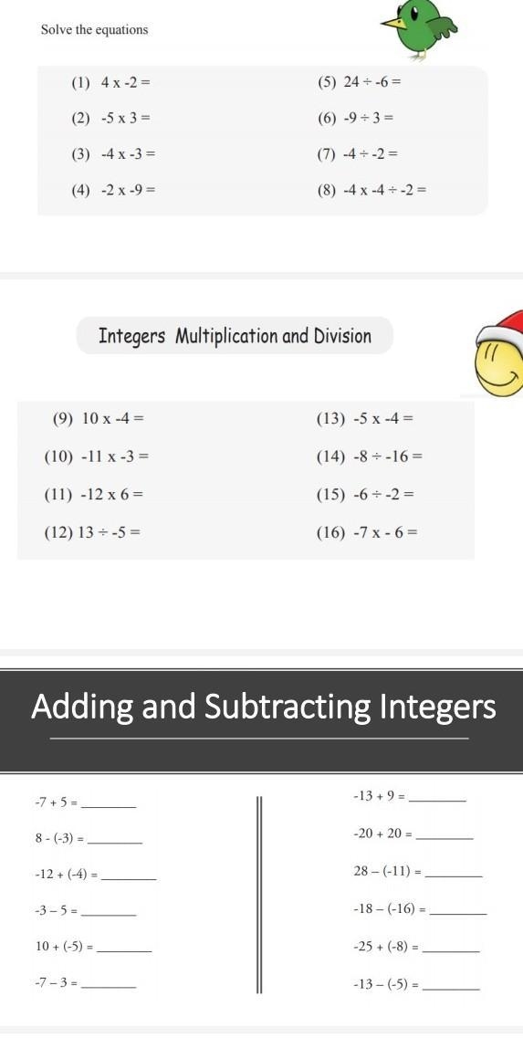 Solve the equations : please help ​-example-1