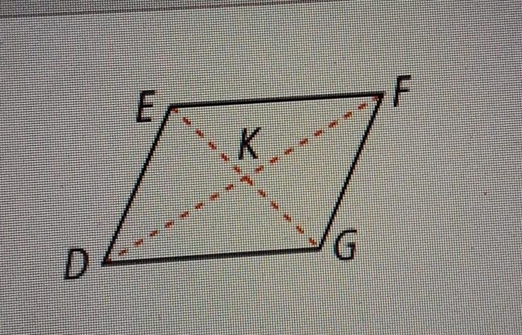 Make Sense and Preserve If you knew the length of DF in parallelogram DEFG, how would-example-1