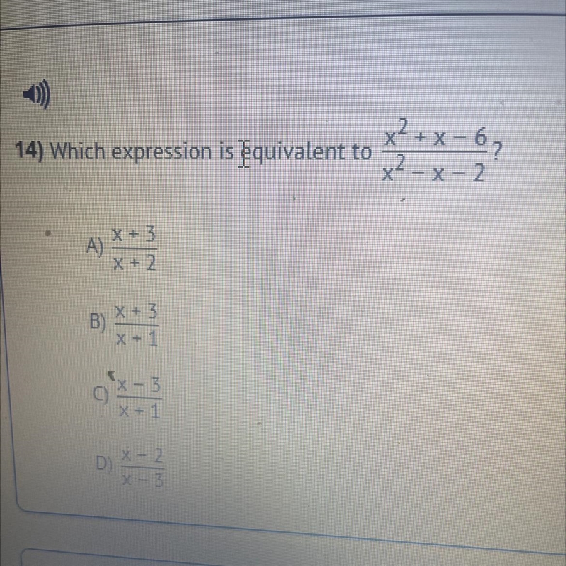 14) Which expression is £quivalent to ***-672 - 2 2-X-3A)X-2X-3BX-1一三X-10*?-2-example-1