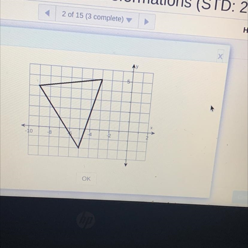 Graph the image of the figure on the right under the given translation.T(5,3) (x,y-example-1