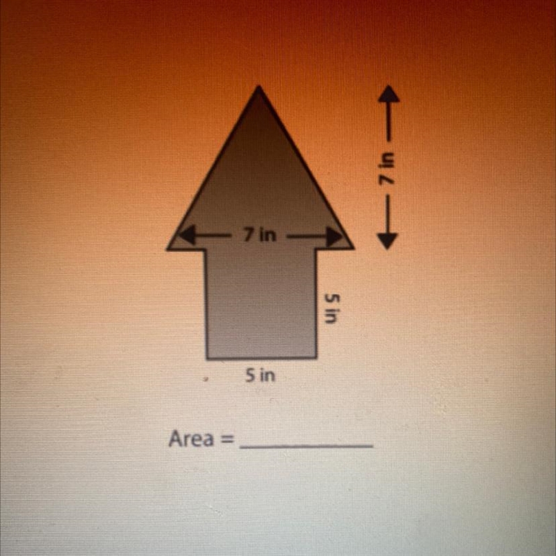 What is the area of the composite shape? Show the work & include the formulas-example-1