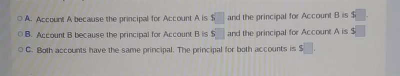 Dakota earned $18.00 in interest in Account A and $30.00 in interest in Account B-example-1