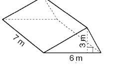 What is the volume of the following prism?this is a prism with a triangular base. The-example-1