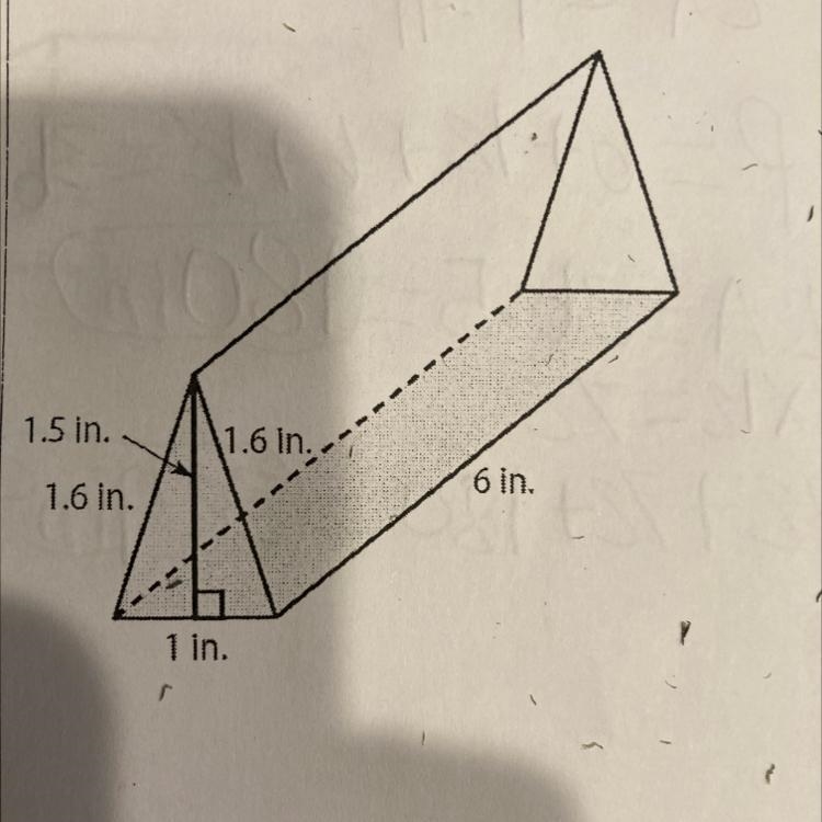 For his band fundraiser Cameron is selling chocolate bars in the shape of a triangular-example-1