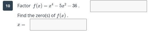 Factor and find the zero(s)-example-1