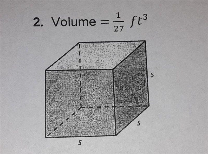 Find the edge length of the cube.​-example-1