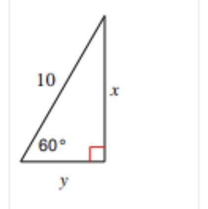 HELP PLEASE ! Find the missing sides!-example-1