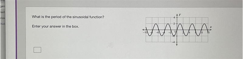 What is the period of the sinusoidal function-example-1