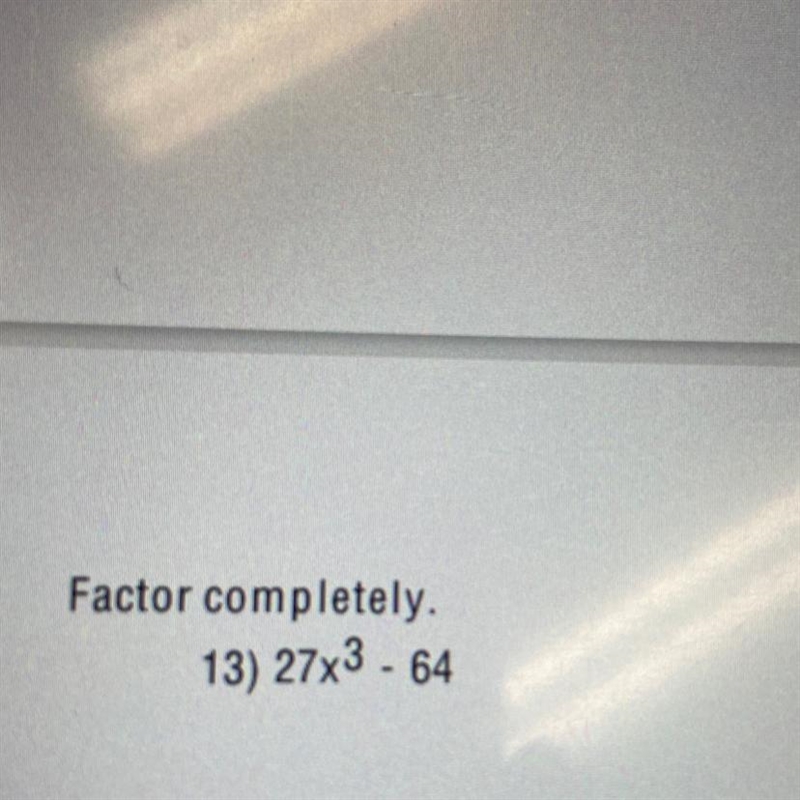 Please factor. Do not factor by grouping. Thank you !!!!-example-1