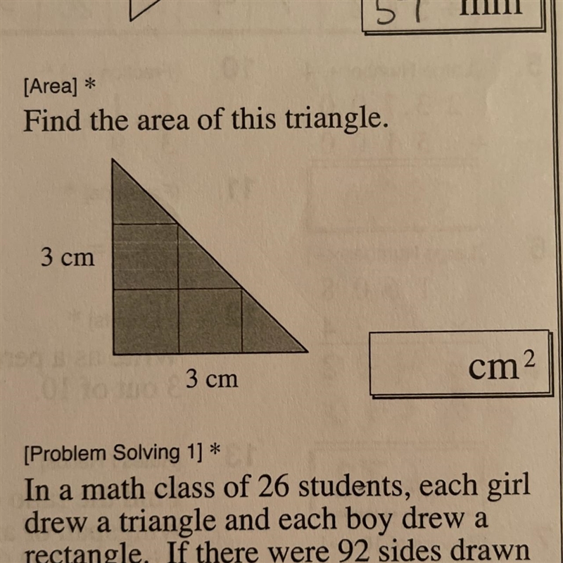 Super easy, find the area! 7th grade math-example-1