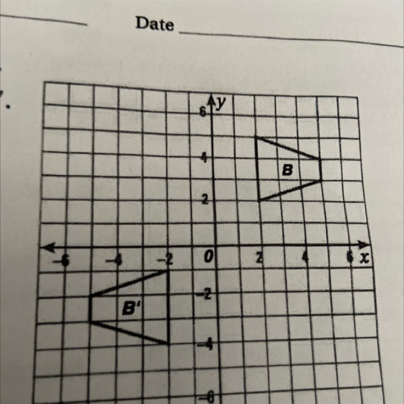 Describe two transformations that together could have been used create the image B-example-1