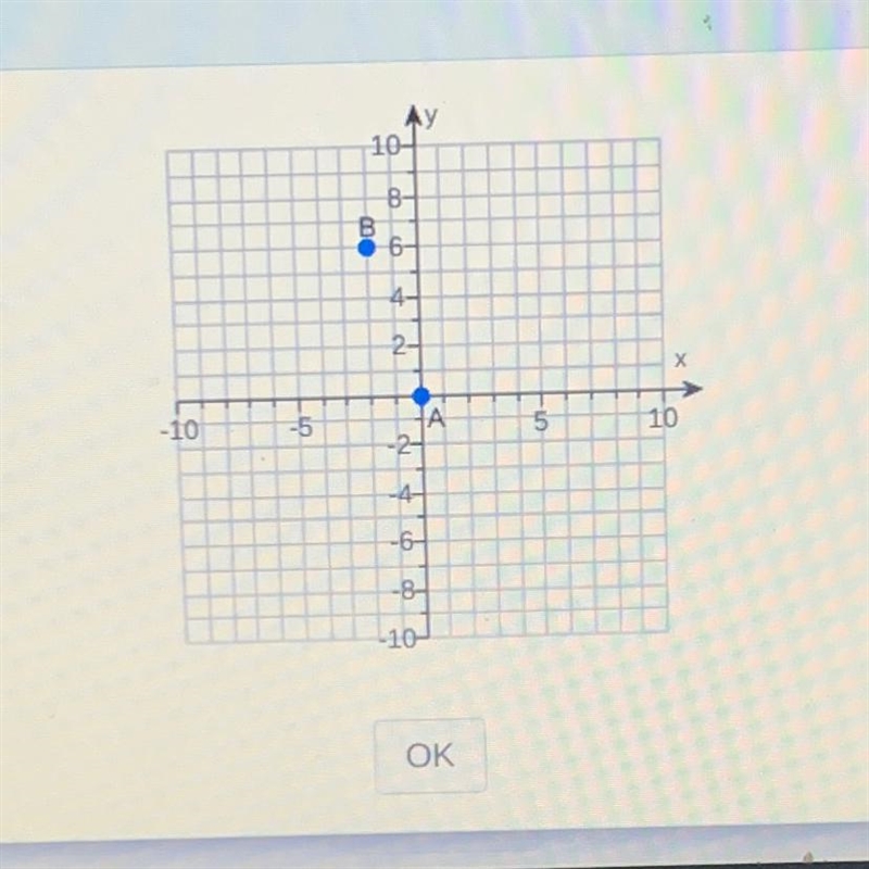 Use the map shown below to find the distance between cities A and B to the nearestcenth-example-1