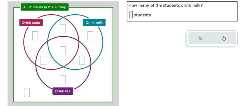 A college food court surveyed students to gather information about the types of drinks-example-1