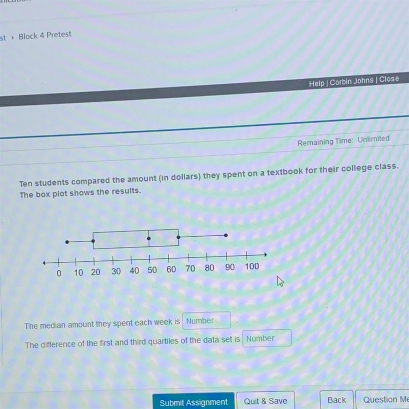 Confused one getting the difference. I got 45 but i don’t think it’s right.-example-1