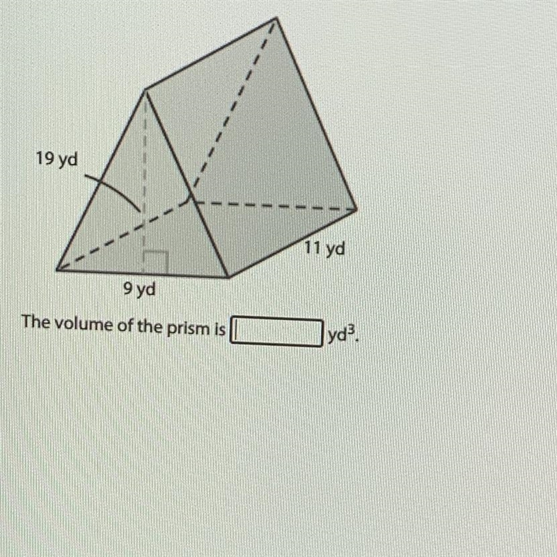 Find the volume of the prism. If necessary, round your answer to the nearest hundredth-example-1