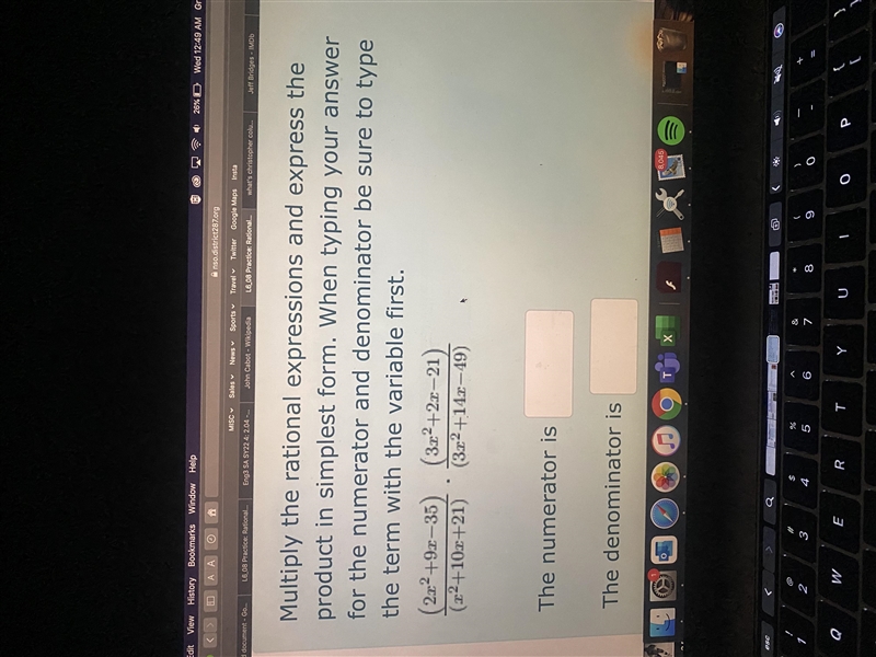 Multiply the rational expressions and express the product in simplest form. When typing-example-1