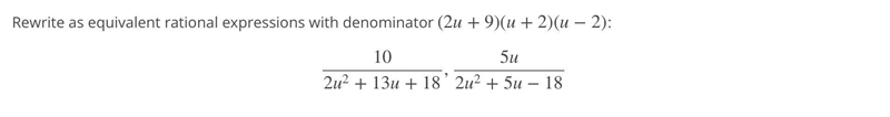 Rewrite as equivalent rational expressions with denominator-example-1