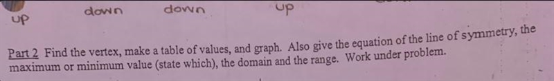 quadratic functions. Please help with both i’m just very confused and don’t understand-example-2