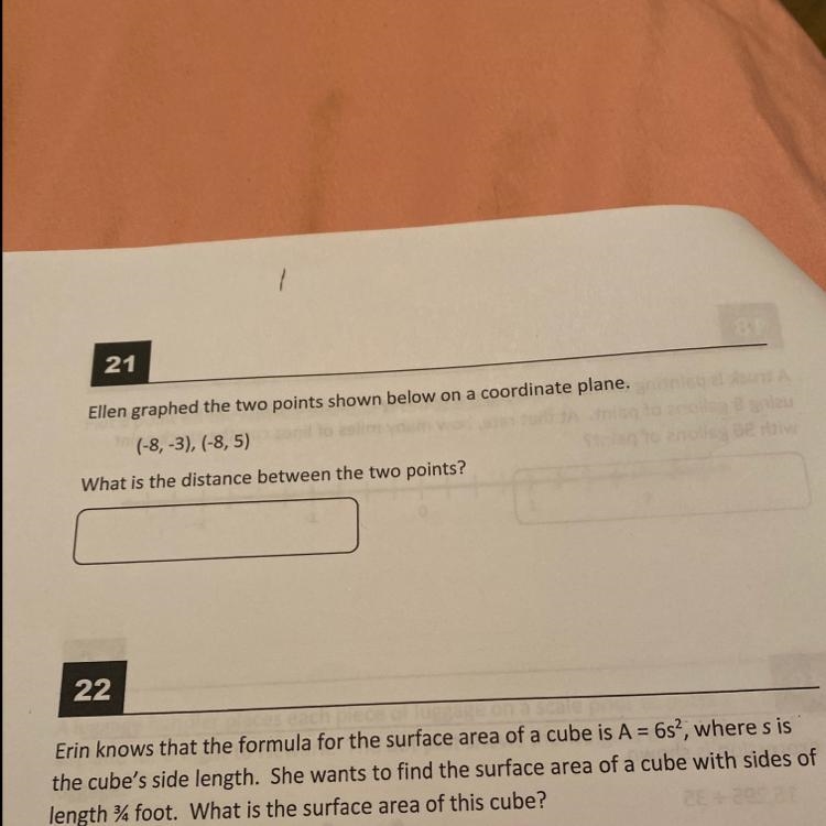 Solve 21 & 22 give explanation-example-1