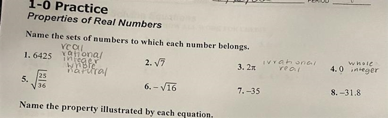 Name the sets of numbers to which each number belongs.-example-1