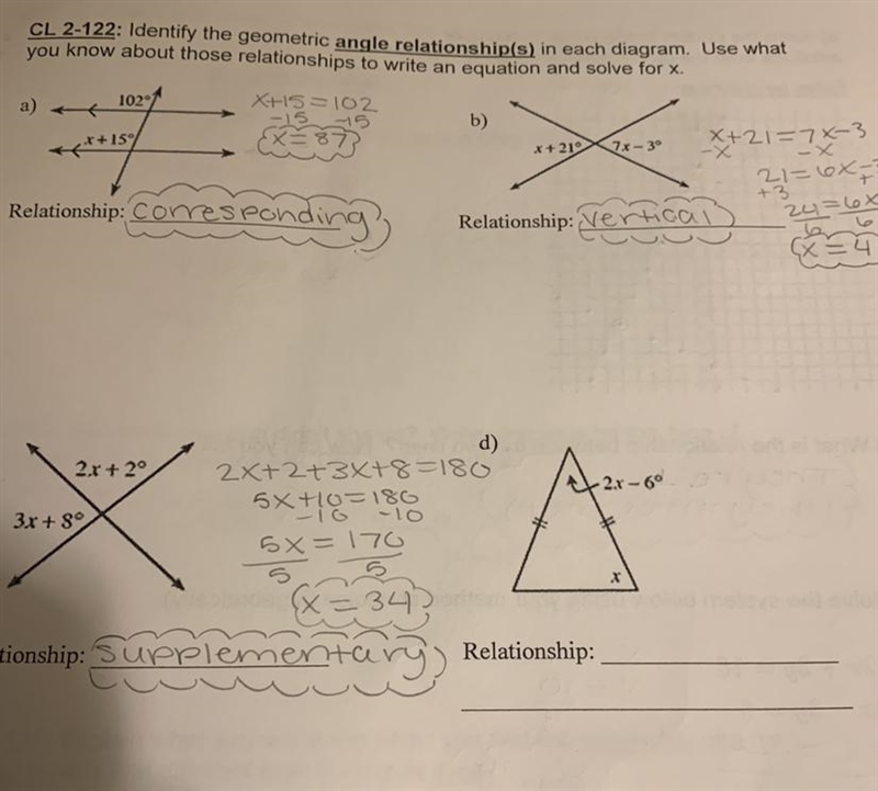 Can someone please explain how to solve d? question attached below :)-example-1