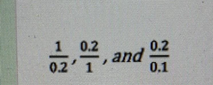 What do I do to compute the exact average of the fractions, in decimal form?-example-1