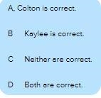 SIMPLIFIED Uplift Summer Algebra 1 Final Assessment - Copy12 of 2012 of 20 ItemsQuestionColton-example-1