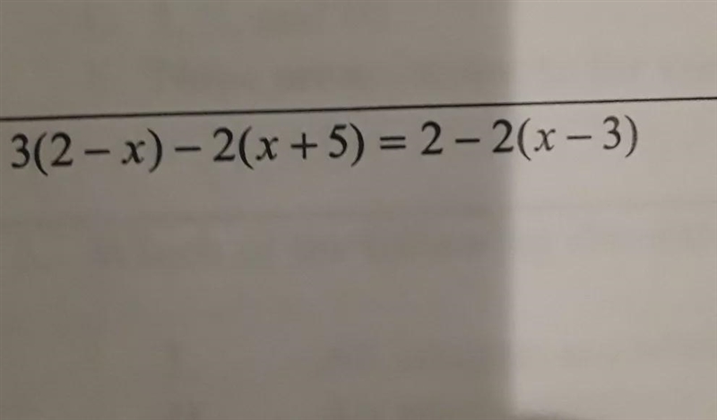 solve equation for x. if the equation has a sloution that is in terms of other variables-example-1