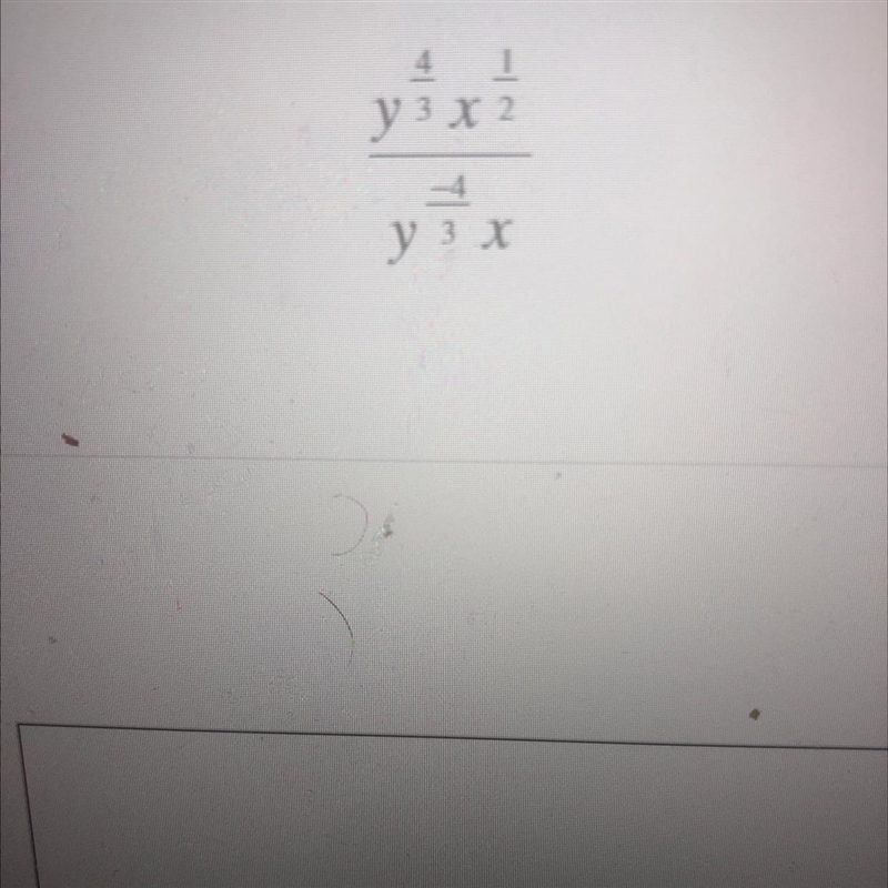 Simplify the following expression. Express your answer using the same notation as-example-1