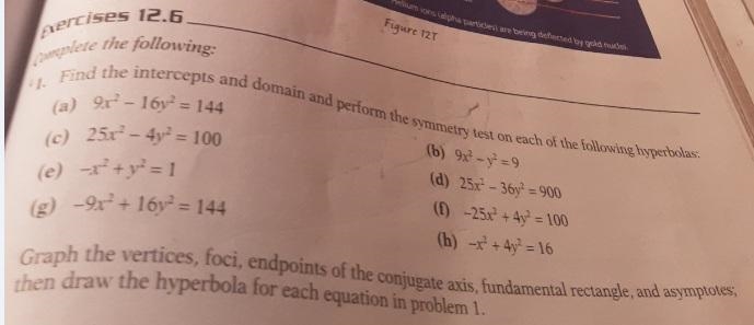 Raw the hyperbola for each equation in problem l. the partial-example-1