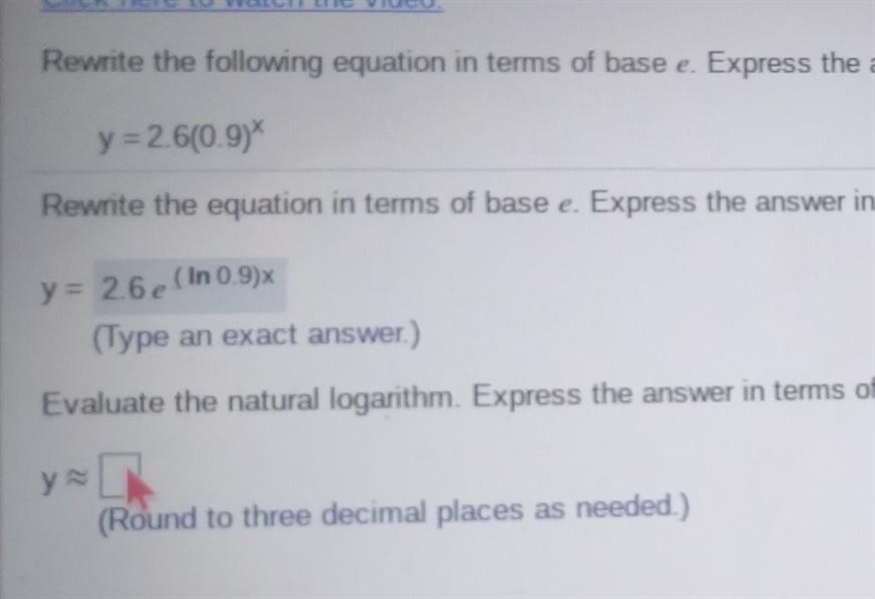 I have the picture of the equation problem. please help solve the evaluate natural-example-1