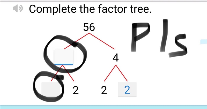 Please help with factor trees, if u click here there will be the question-example-1