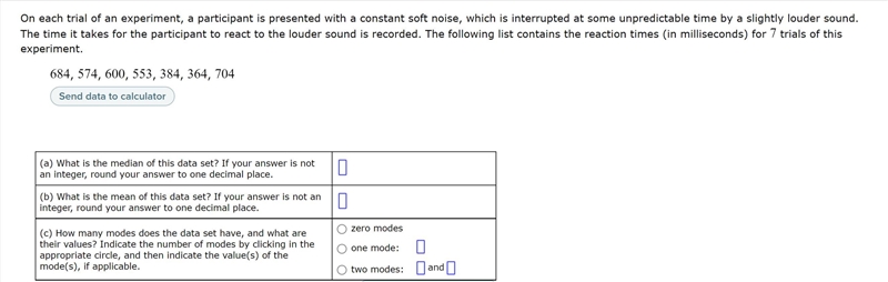 On each trial of an experiment, a participant is presented with a constant soft noise-example-1