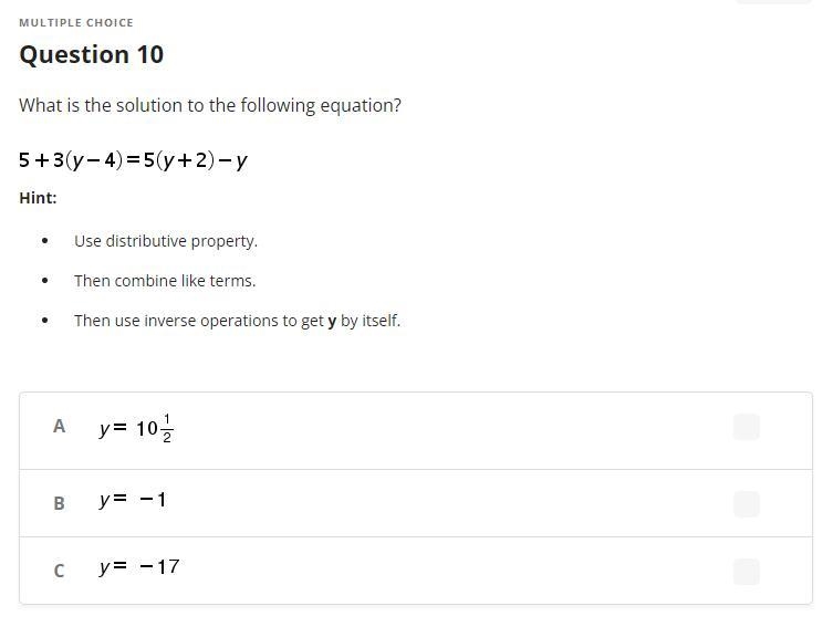 What is the solution to the following equation?-example-1