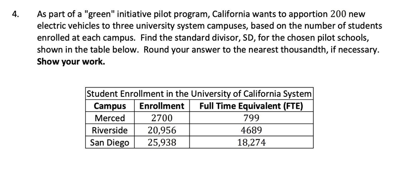 4. As part of a "green" initiative pilot program, California wants to apportion-example-1