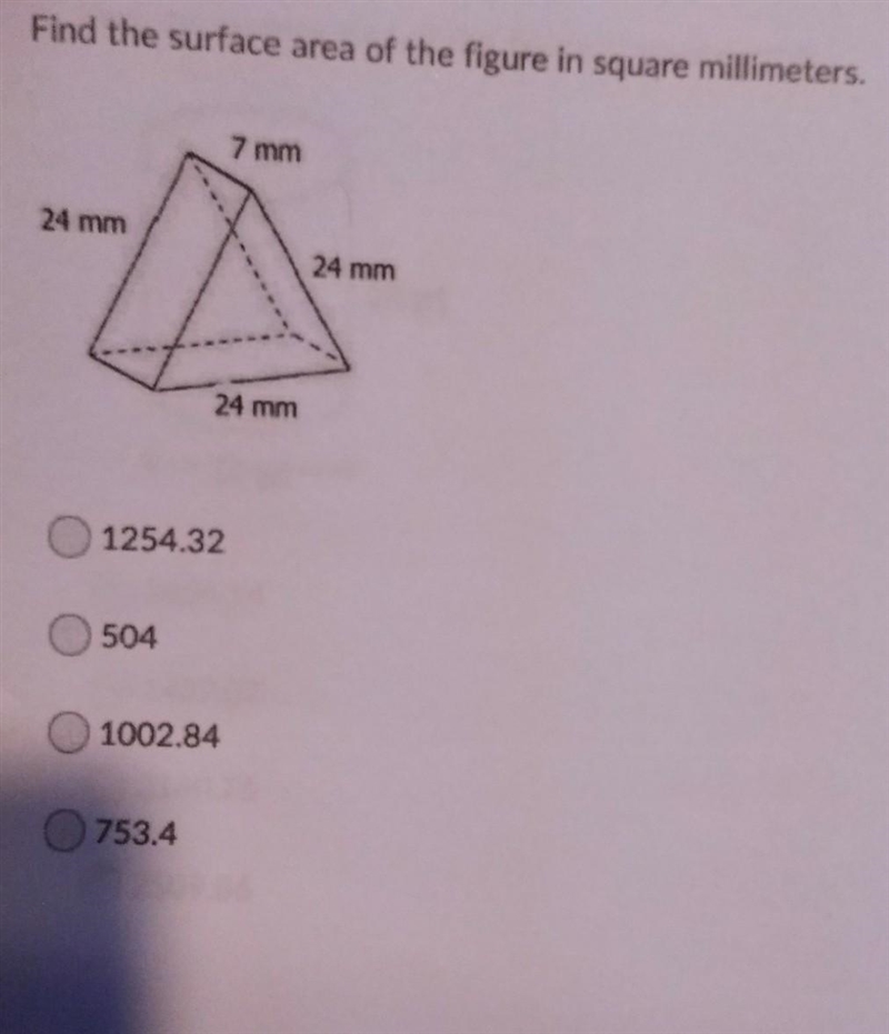 Find the surface area of the figure in square millimeters.-example-1