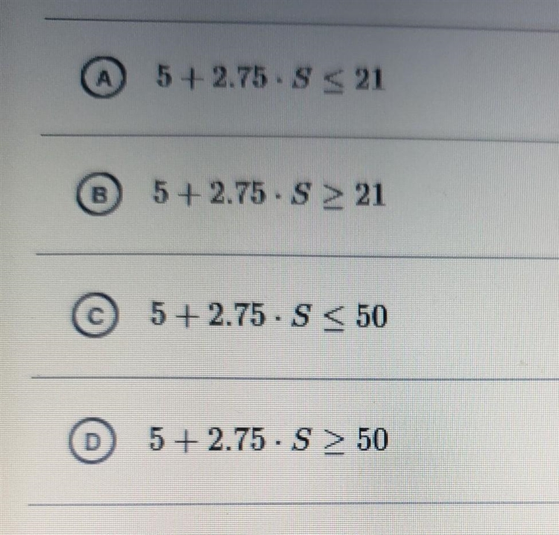 the price of a train ticket consists of an initial fee of $5 plus a fee of $2.75 per-example-1