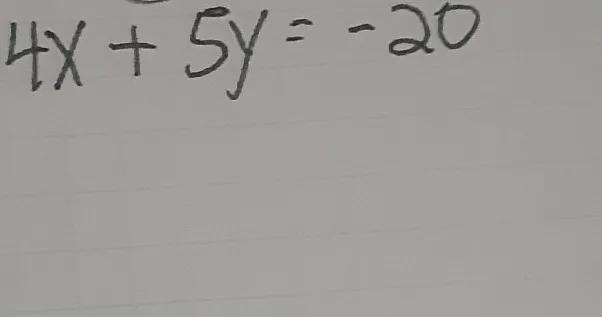 Find the x and the y intercept there should be 2 ordered pairs for the each solution-example-1