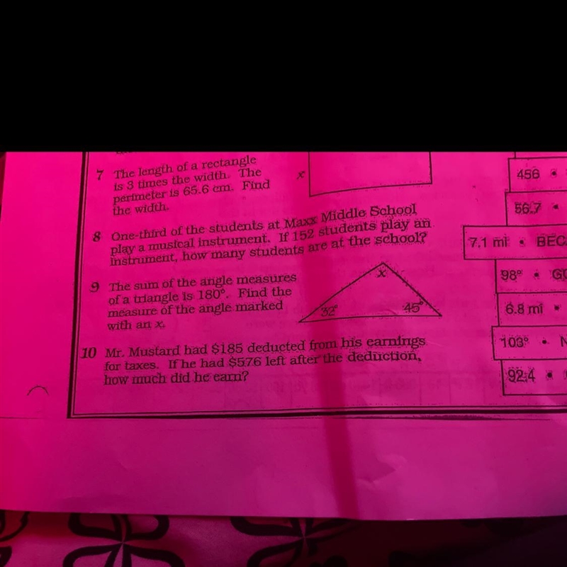 Question number 10 i need to break down the problem and write out the equation-example-1