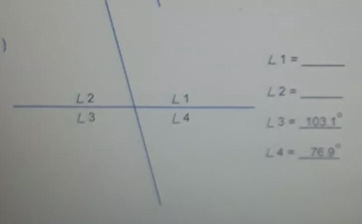 How can I get L1 and L2 in missing vertical angles?-example-1