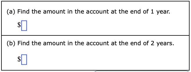 Suppose that $6500 is placed in an account that pays 3% interest compounded each year-example-1