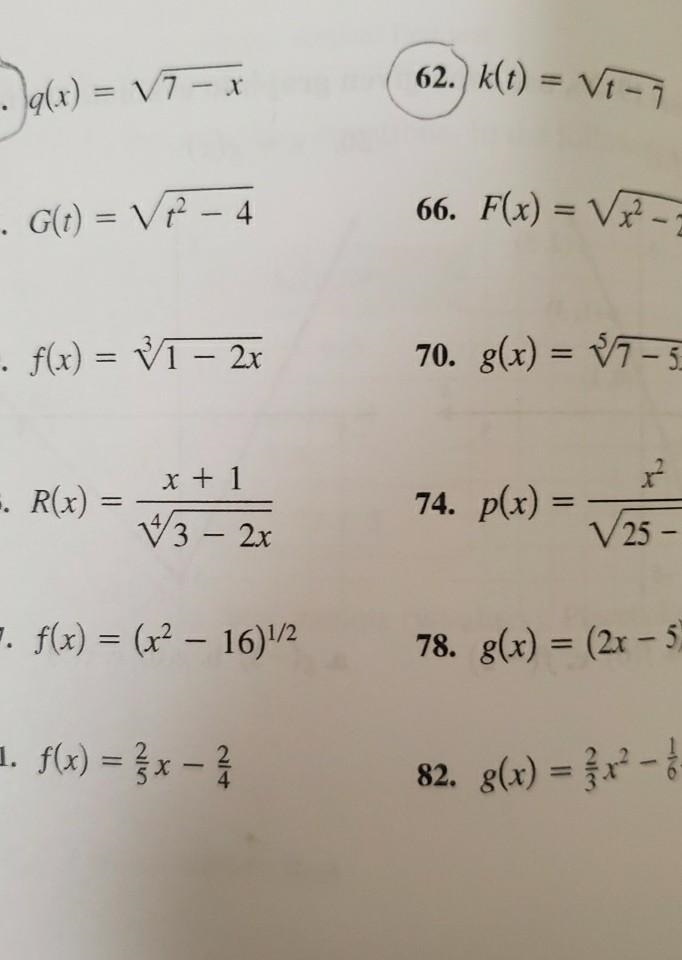 Find the domain and express the domain in interval notation. its only for the top-example-1