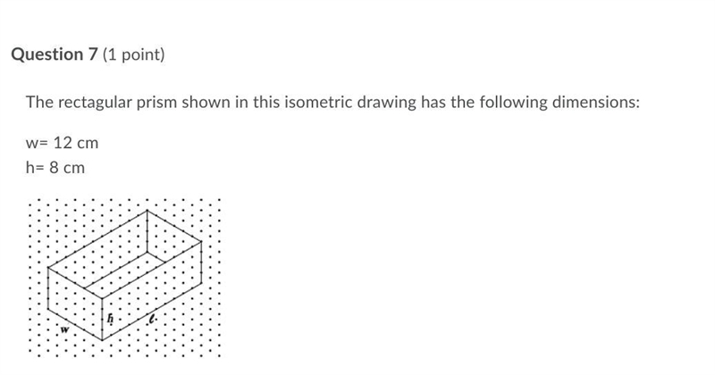 With the information given, find the lenght of the prism-example-1