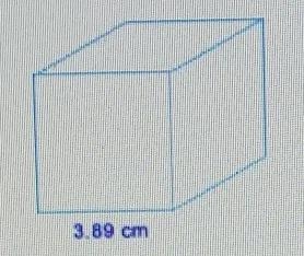 Estimate the volume of the cube shown A) 16 cm^3B) 27 cm^3C) 12 cm^3D) 64 cm^3-example-1