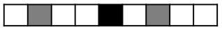 In the pattern what is the ratio of black squares to gray squares?-example-1