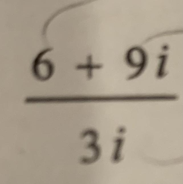 Please simplify the imaginary number equation in standard a+bi form and explain your-example-1