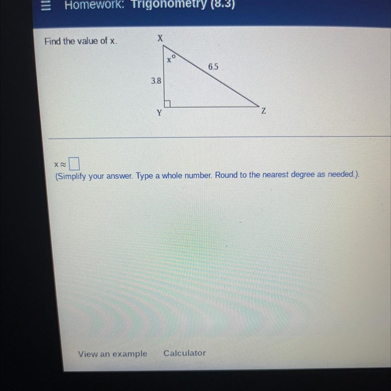 What is x? how would i find the value of x?-example-1