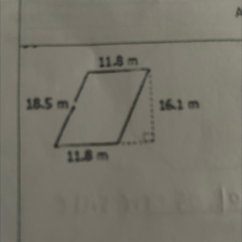 What is the perimeter and area Perimeter: Area:-example-1